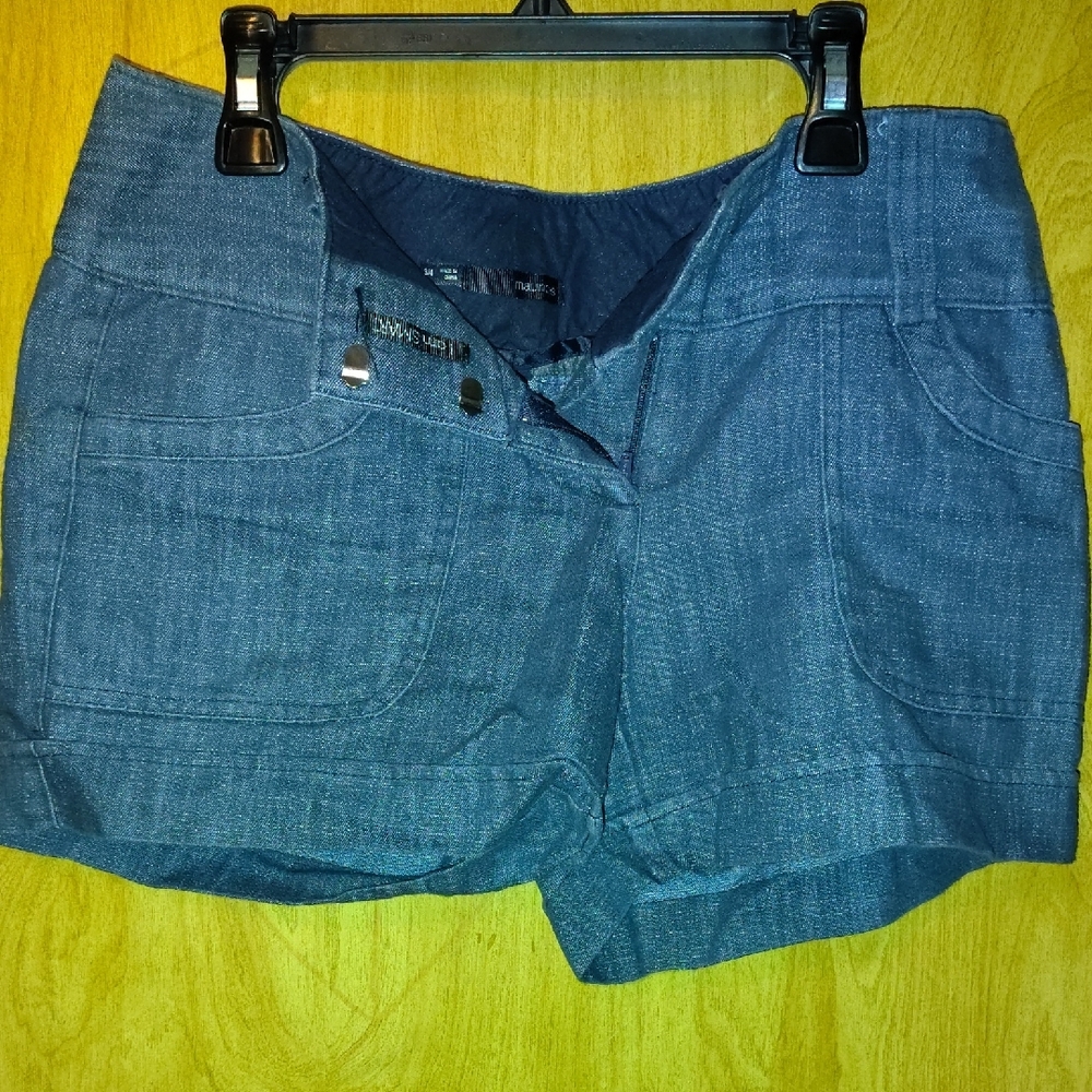 Stylish Blue Women's Shorts
